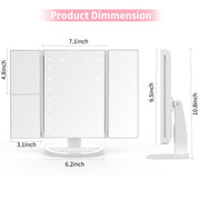 LED Touch Screen Makeup Mirror